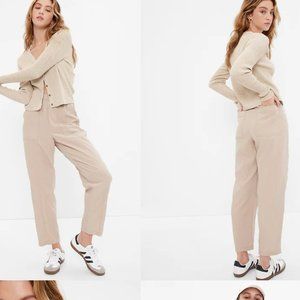 GAP TENCEL Lyocell High Rise Pull-On Pants with Washwell